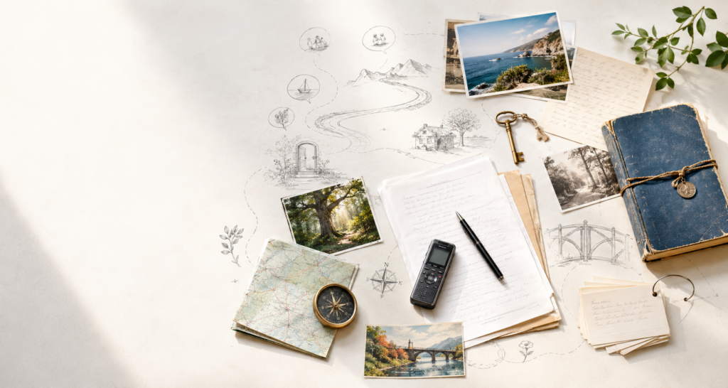 memoir stories in light and space